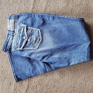 Silver Suki Flap 17 jeans, NWOT